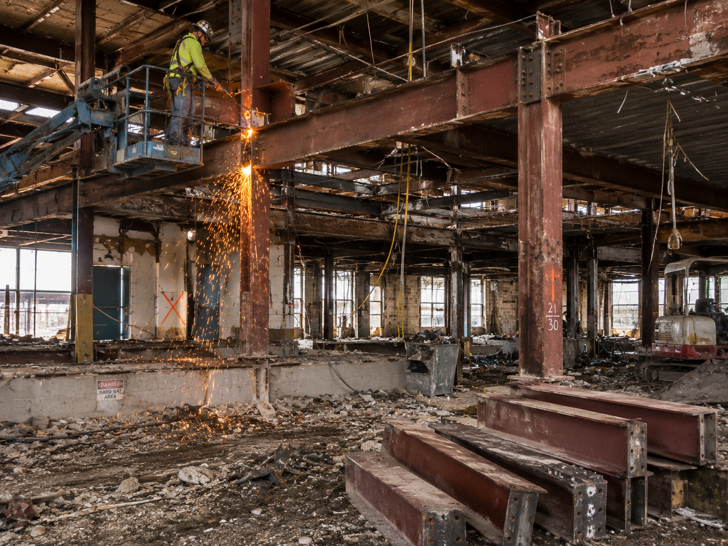 Structural interior removal